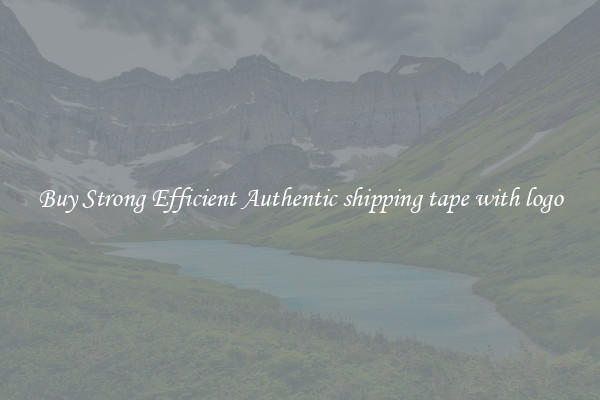 Buy Strong Efficient Authentic shipping tape with logo