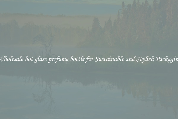 Wholesale hot glass perfume bottle for Sustainable and Stylish Packaging