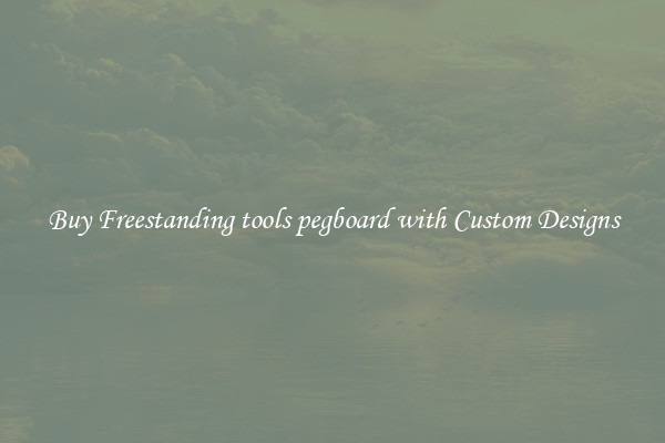 Buy Freestanding tools pegboard with Custom Designs