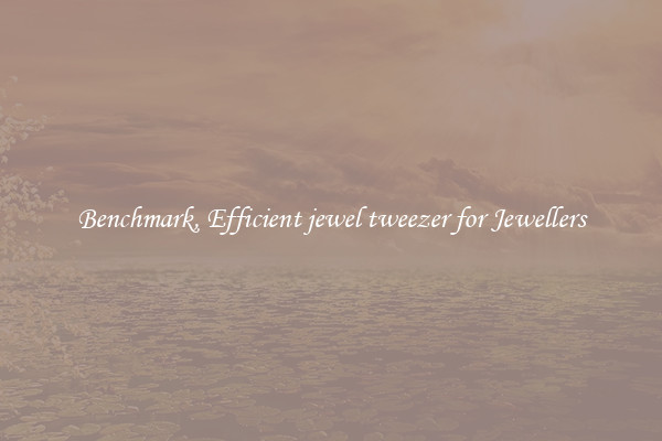 Benchmark, Efficient jewel tweezer for Jewellers