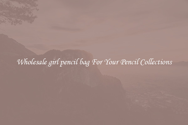 Wholesale girl pencil bag For Your Pencil Collections